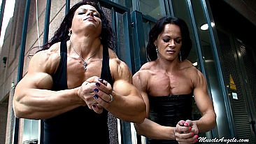 Oana and Julieta ~ Romanian Muscle Beauties